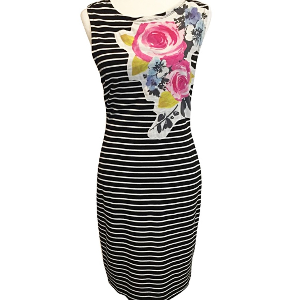 Trina Turk Form Fitting Sleeveless Dress Size 8